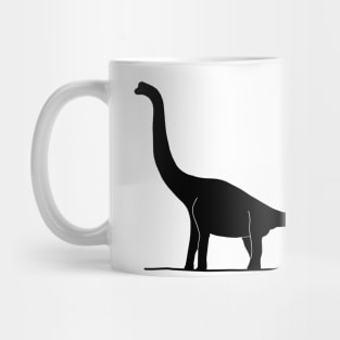 Sauropod - Black Mug